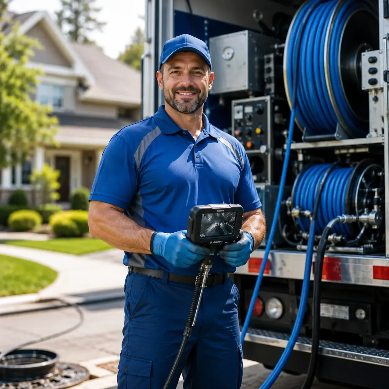 Local outdoor drain cleaning specialists in Evansville, MN